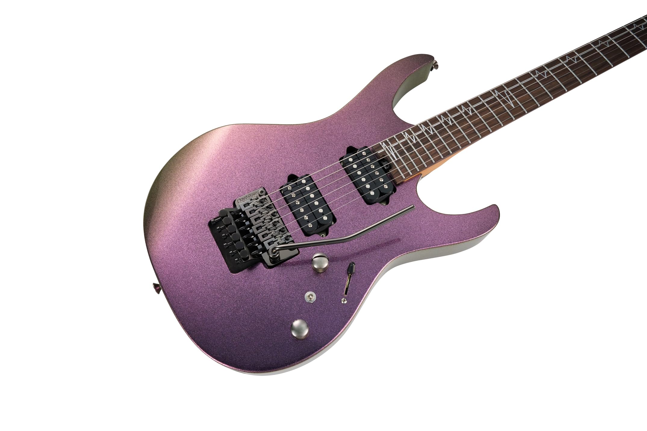新品 国内未発売 MOOER MMT100 FR Aurora Purple Mooer MMT100 FR Electric Guitar, Aurora Pink, Floyd Rose : Amazon